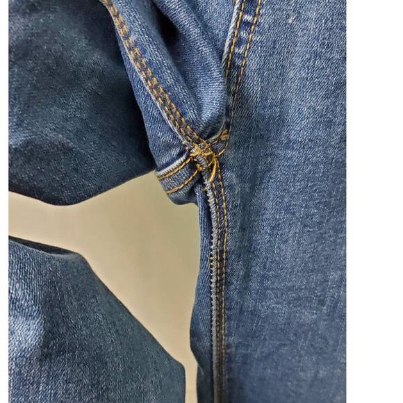 Iris Jeans Los Angeles 1P8881 Distressed Look Blue Jeans Size 5 ~ Grunge Street - Picture 10 of 13